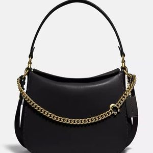 COACH Signature Chain Hobo